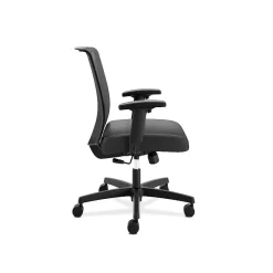 Clearance Convergence Mesh Back Vinyl Task Chair, Black (CMS1AUR10) Office Chairs