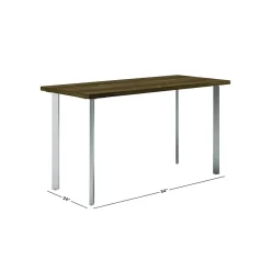 New Coze 54"W Desk, and Silver (RPL2454FWP6) Computer Desks