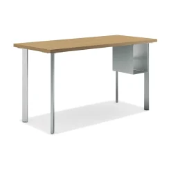 Outlet Coze 54"W Desk w/U-Storage, and Silver (RPL2454N1P6S) Computer Desks