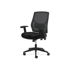 Online Crio Fabric/Mesh High-Back Task Chair, Black (BSXVL581ES10T) Office Chairs