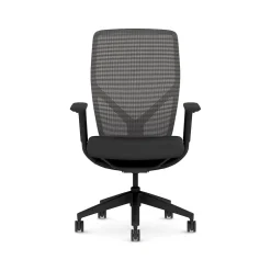 Hot Flexion Fabric/Mesh Swivel Task Chair, Black (HFXT1.F0.STC.A.H.IM.CU10.NL.SB.T) Office Chairs