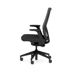 Hot Flexion Fabric/Mesh Swivel Task Chair, Black (HFXT1.F0.STC.A.H.IM.CU10.NL.SB.T) Office Chairs
