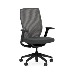 Best Flexion Fabric/Mesh Swivel Task Chair, Black (HFXT1.F0.STC.A.H.IM.UR10.NL.SB.T) Office Chairs
