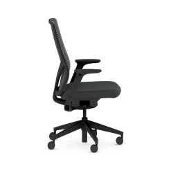 Best Flexion Fabric/Mesh Swivel Task Chair, Black (HFXT1.F0.STC.A.H.IM.UR10.NL.SB.T) Office Chairs