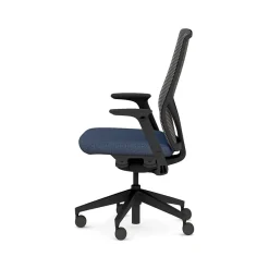 New Flexion Fabric/Mesh Task Chair, Black/Navy (HFXT1.F0.STC.A.H.IM.APX13.NL.SB.T) Office Chairs