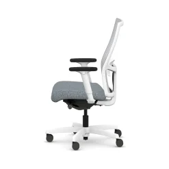 Discount Ignition 2.0 Fabric/Mesh Swivel Task Chair, Basalt/Designer White (HIWMMKD.Y2.A.H.IF.APX25.DW.SB.DWX) Office Chairs