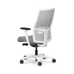 Discount Ignition 2.0 Fabric/Mesh Swivel Task Chair, Basalt/Designer White (HIWMMKD.Y2.A.H.IF.APX25.DW.SB.DWX) Office Chairs