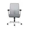 New Ignition 2.0 Fabric/Mesh Swivel Task Chair, Basalt/Designer White (HITLMKD.Y1.A.H.IF.APX25.DW.SB.DWX) Office Chairs