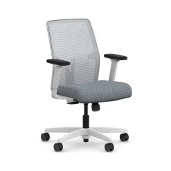 New Ignition 2.0 Fabric/Mesh Swivel Task Chair, Basalt/Designer White (HITLMKD.Y1.A.H.IF.APX25.DW.SB.DWX) Office Chairs