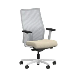 Best Ignition 2.0 Fabric/Mesh Swivel Task Chair, Biscotti/Designer White (HIWMMKD.Y2.A.H.IF.HAML11.DW.SB.DWX) Office Chairs