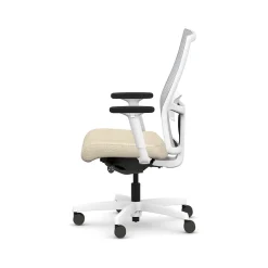 Best Ignition 2.0 Fabric/Mesh Swivel Task Chair, Biscotti/Designer White (HIWMMKD.Y2.A.H.IF.HAML11.DW.SB.DWX) Office Chairs