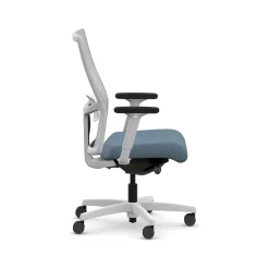 Ignition 2.0 Fabric/Mesh Swivel Task Chair, Carolina/Designer White (HIWMMKD.Y2.A.H.IF.HAML21.DW.SB.DWX) Office Chairs
