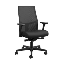 Best Ignition 2.0 Mesh Back Fabric Computer and Desk Chair, Black (HIWMMKD.Y2.A.H.IM.CU10.NL.SB.T) Office Chairs