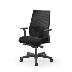 Hot Ignition 2.0 Mesh/Fabric Computer and Desk Chair, Black (I2M2AMLCPIP) Office Chairs