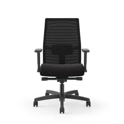 Hot Ignition 2.0 Mesh/Fabric Computer and Desk Chair, Black (I2M2AMLCPIP) Office Chairs