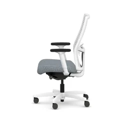 Ignition 2.0 ReActiv Fabric Swivel Task Chair, Basalt/Designer White (HIWMRAKD.Y2.A.H.DWR.APX25.DW.SB.DWX) Office Chairs