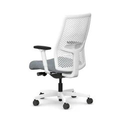 Ignition 2.0 ReActiv Fabric Swivel Task Chair, Basalt/Designer White (HIWMRAKD.Y2.A.H.DWR.APX25.DW.SB.DWX) Office Chairs