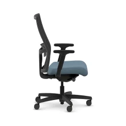 Clearance Ignition 2.0 ReActiv Fabric Swivel Task Chair, Carolina/Black (HIWMRAKD.Y2.A.H.0S.HAML21.BL.SB.T) Office Chairs