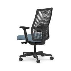 Clearance Ignition 2.0 ReActiv Fabric Swivel Task Chair, Carolina/Black (HIWMRAKD.Y2.A.H.0S.HAML21.BL.SB.T) Office Chairs