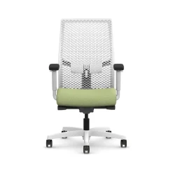 Best Ignition 2.0 ReActiv Fabric Swivel Task Chair, Fern/Designer White (HIWMRAKD.Y2.A.H.DWR.HAML04.DW.SB.DWX) Office Chairs