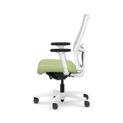 Best Ignition 2.0 ReActiv Fabric Swivel Task Chair, Fern/Designer White (HIWMRAKD.Y2.A.H.DWR.HAML04.DW.SB.DWX) Office Chairs