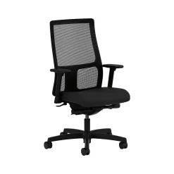 Online Ignition Mesh Back Fabric Task Chair, Black (HIWM3.A.H.M.CU10.T.SB) Office Chairs