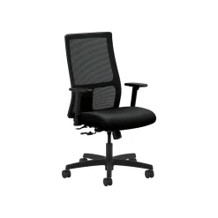Ignition Mesh Back Fabric Computer and Desk Chair, Black (HIWM1.A.H.M.CU10.T.SB) Office Chairs