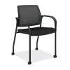 Discount Ignition Mesh/Fabric Multi-Purpose Stacking Chair, Black (IS107HIMCU10) Folding & Stacking