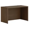 Outlet Mod 48" Credenza Desk Shell, Sepia Walnut (HLPLCS4824.LSE1) Office Desks