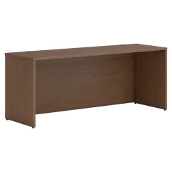 Online Mod 72" Credenza Shell, Sepia Walnut (HLPLCS7224.LSE1) Office Desks