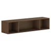 Sale Mod 13.5" Wall Cabinet with 1 Shelf, Sepia Walnut (HLPLWMH60.LSE1) Storage Cabinets