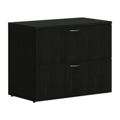 Hot Mod 2-Drawer Lateral File Cabinet, Letter/Legal Size, Lockable, 29"H x 36"W x 20"D, Java Oak (HLPLLF3620L2.LJA1) File Cabinets