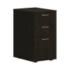 Best Mod 3-Drawer Mobile Vertical File Cabinet, Letter/Legal Size, Lockable, 28"H x 15"W x 20"D, Java Oak (PLPMBBFLJ1) File Cabinets