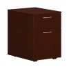 Best Mod 2-Drawer Vertical File Cabinet, Letter/Legal, Traditional Mahogany, 20" (HLPLPMBFLTM1) File Cabinets