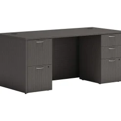 New Mod 66"W Computer Desk, (HLPLDS66PSTM1) Computer Desks