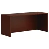 Sale Mod 66"W Credenza Shell, Traditional Mahogany (HLPLCS6624.LTM1) Office Desks