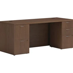 Outlet Mod 72"W Double-Pedestal Desk, (HLPLDS72PSSE1) Office Desks