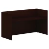 Outlet Mod 72"W Reception Desk Shell, Traditional Mahogany (HLPLRCPNDS7230.LTM1) Office Desks