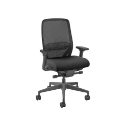 Nucleus Ergonomic Fabric/Mesh Swivel Task Chair, Black (HNR1KD.Y2.STC.A.H.IM.CU10.BL.SB.T) Office Chairs