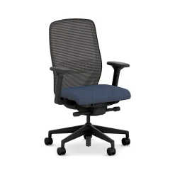 Best Nucleus Fabric/Mesh Swivel Task Chair, Navy/Black (HNR1KD.Y2.STC.A.H.IM.APX13.BL.SB.T) Office Chairs