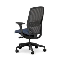Best Nucleus Fabric/Mesh Swivel Task Chair, Navy/Black (HNR1KD.Y2.STC.A.H.IM.APX13.BL.SB.T) Office Chairs