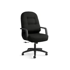 Best Pillow-Soft Leather Executive Chair, Black (2091SR11T) Office Chairs