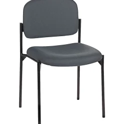 Online Scatter Fabric Stacking Guest Chair, Charcoal (BSXVL606VA19) Folding & Stacking