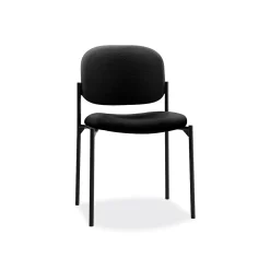 New Scatter Fabric Stacking Guest Chair, Black (BSXVL606VA10) Folding & Stacking