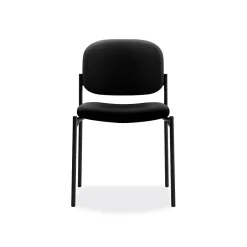 New Scatter Fabric Stacking Guest Chair, Black (BSXVL606VA10) Folding & Stacking