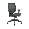 Outlet Solve Mesh Back Fabric Computer and Desk Chair, Ink (SVM1ALC10TK) Office Chairs