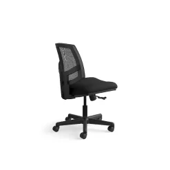 Hot Volt Mesh Back Fabric Task Chair, Black (H5711.GA10.T) Office Chairs