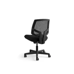 Hot Volt Mesh Back Fabric Task Chair, Black (H5711.GA10.T) Office Chairs