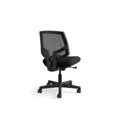 Hot Volt Mesh Back Leather Computer and Desk Chair, Black (H5711.SB11.T) Office Chairs