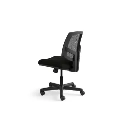 Hot Volt Mesh Back Leather Computer and Desk Chair, Black (H5711.SB11.T) Office Chairs